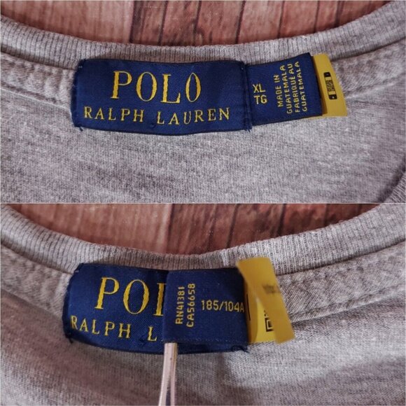 Polo Ralph Lauren Mens Size XL Gray Beach Ball Bear Short Sleeve T-Shirt Tee - Picture 5 of 11
